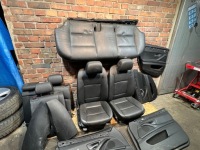 фото thumb №11, Bmw 5 f11 заднє сидіння сидіння обшивки шкіра dakota czarna комплект версія angielska