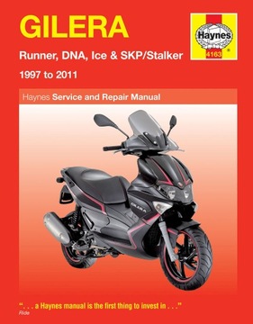 GILERA RUNNER VXR200 (03-07) INSTRUKCJA SKUTERA