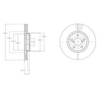 фото thumb №3, Тормозные диски тормозные колодки перед delphi lexus ls 430 282km