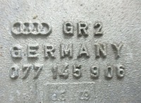 фото thumb №5, Воздуховод интеркулер audi a6 rs6 c5 4.2 077145908