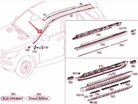 Mb gle w166 передняя правая защита дефлектор воды a1666901280oryginalna Цена, фото thumb