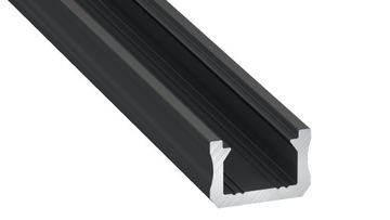 PROFIL DO TAŚMY LED WĄSKI 12mm X 3m BIAŁY + KLOSZ