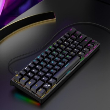 Klawiatura mechaniczna z 61 klawiszami