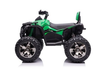 Детский аккумулятор AUTO Quad QLS-3288 Зеленый Двигатель 4х45Вт 12В10Ач