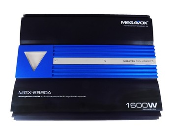 МОЩНЫЙ АВТОМОБИЛЬНЫЙ УСИЛИТЕЛЬ MEGAVOX 1600 ВАТТ