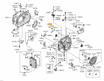 фото thumb №9, Коробка передач автоматична na запчастини корпус hyundai i40 2.0 gdi g4nc tt64 ejdu