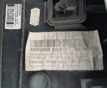 фото thumb №8, Спойлер спойлер кришки зад 775 mercedes glk x204