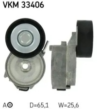 Купить Ролик натяжителя ремень клиновой vkm 33406 skf, фото thumb