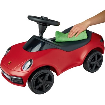 RIDE ON PUSH RUNNING WALKER RIDEON RED CAR AUTO PORSCHE 911 BIG