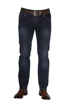 SPODNIE MĘSKIE JEANS REGULAR W47 L32 PAS 126-128