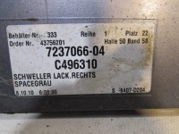 Молдинг поріг права bmw 5 f10 f11 a52 spacegrau Зі Шроту, фото thumb