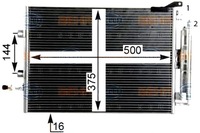 фото thumb №2, Hella конденсатор кондиціонера renault clio iii modu