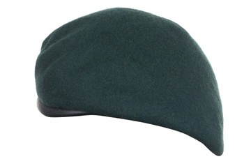 Beret Klas Mundurowych z Orłem Tłoczony - Zielony 59
