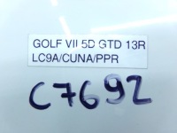 фото thumb №14, Дверь правая зад задние правые vw golf vii 7 hb 5d лак lc9a белый