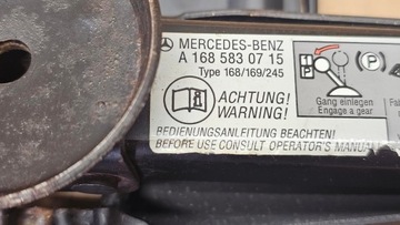 фото thumb №14, Mercedes w168 домкрат ключ клин треугольник чехол a1685830715 оригинал европа