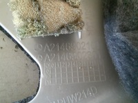 фото thumb №10, Mercedes klasa e s214 w214 23- защита стойка стекло перед левая a2146902101