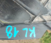 Купить Плита под бампер нижняя накладка перед низ  пол jaguar xe x760 15-... оригинал, фото thumb