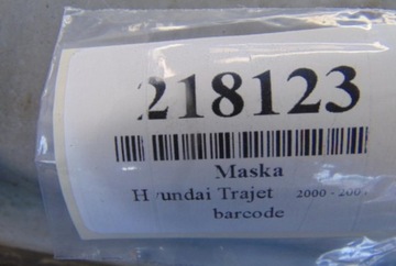 фото thumb №7, Hyundai trajet капот код краски yk состояние jak na фото