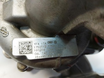 фото thumb №5, Audi q5 80a 45 tfsi турбонагнітач турбіна turbo 2.0 tfsi 06l145907d