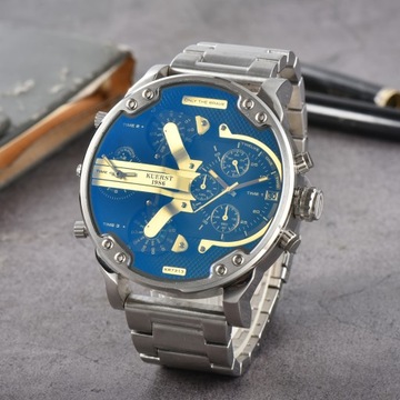 KUERST Teen Watch Мужские часы из нержавеющей стали Модные