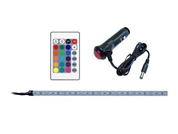 Светодиодная полоска в багажник RGB 100см PILOT ALU
