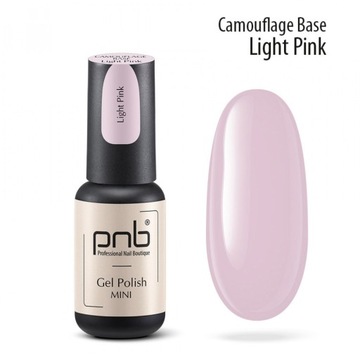 Гибридная камуфляжная база PNB UV/LED Camouflage Base Light Pink Pink 4ml