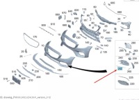 Купить Mercedes-benz e w213 бампер передний левый нижний a2138858601 2015 oem, фото thumb