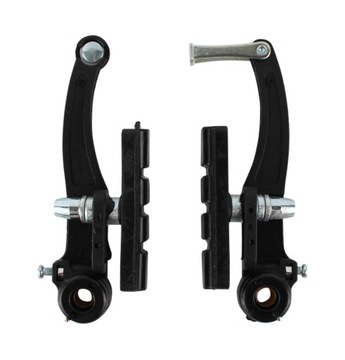 ТОРМОЗНЫЕ КОЛОДКИ V-BRAKE 117 мм ЧЕРНЫЕ 30540