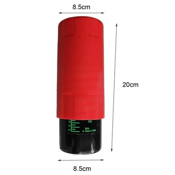 Контейнер для теннисных мячей Saver Red