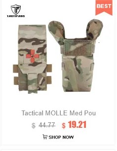 TACTIFANS Аптечка первой помощи, накладная сумка Molle на липучке-амфибии