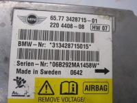 Mini r55 модуль датчик подушка безпеки 3428715 Зі Шроту, фото thumb