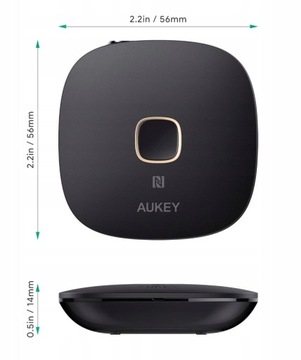AUKEY BR-C16 NFC Bluetooth-адаптер, микрофон, передатчик и приемник 2 в 1