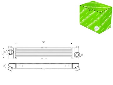 фото thumb №12, Интеркулер valeo 818569 1347700080 citroen fiat peugeot