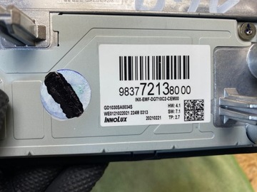 фото thumb №12, Монітор дисплей екран навігація opel mokka ii b 9837721380 2020-