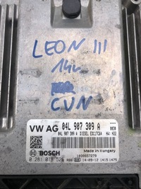 фото thumb №7, Бортовой компьютер двигателя cun seat leon iii 04l907309a