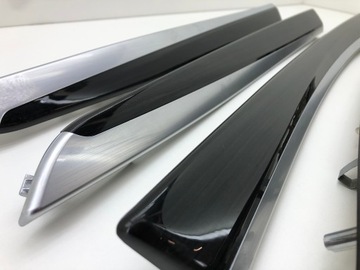 фото thumb №12, Bmw 5 f10 f11 планки декори двері комплект антрацит 7225548