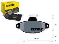 фото thumb №1, Гальмівні колодки гальмівні перед fiat 500; ford ka 1.2 1.2lp