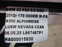 фото thumb №10, Bmw x3 f25 молдинг ущільнювач скло ліва білий alpinweiss 3 51317286179