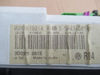 фото thumb №5, Лічильник прилади vw phaeton tdi 3d0920881s europa