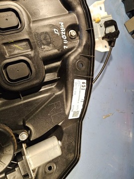 фото thumb №5, Lt подъемник механизм стёкла mazda 2 ii 651 d6517397xb d01g5958x
