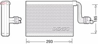 фото thumb №2, Denso dev05002 випарник, кондиціонер