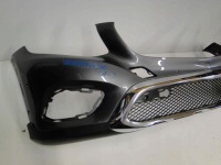 фото thumb №6, Mercedes glc x253 253 бампер передній хром спойлер