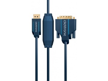 Кабель DisplayPort/DVI Clicktronic длиной 3 м