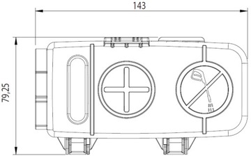 фото thumb №6, Клема коробка мега val 2x midival запобіжник mta cdb plus +