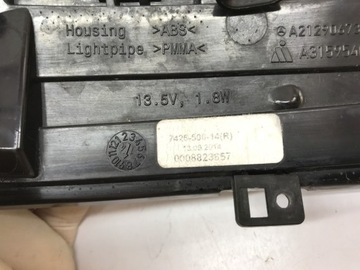 фото thumb №13, Mercedes w212 w176 cla gla поворотник зеркало правый a2129067301