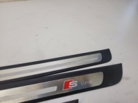 фото thumb №4, Молдинг накладки порогові s-line audi a4 b8 оригінал комплект