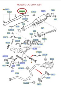 фото thumb №11, Датчик температури вихлопних газів dpf s-max/galaxy mondeo 1797830 _ cg9a-12b591-ac