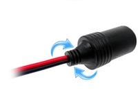 фото thumb №7, Роз'єм прикурювача з проводом додаткові mocne przedłużacz адаптер 12v 24v