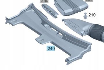 фото thumb №2, Защита ремня перед mercedes c w206 a2065000400