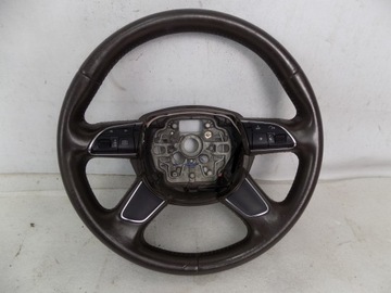 фото thumb №1, Audi a6 c7 4g руль 4g0419091m коричневая мульти